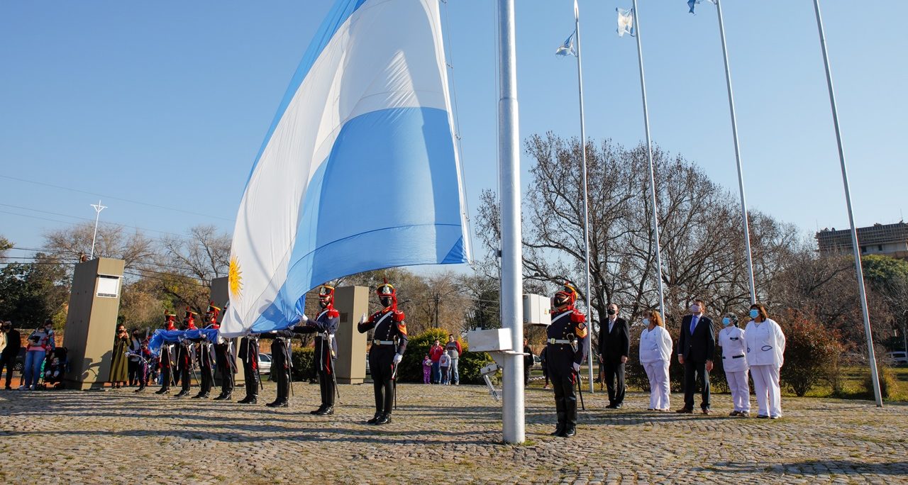 San Lorenzo record&oacute; la Declaraci&oacute;n de la Independencia con un acto en el Campo de la Gloria
