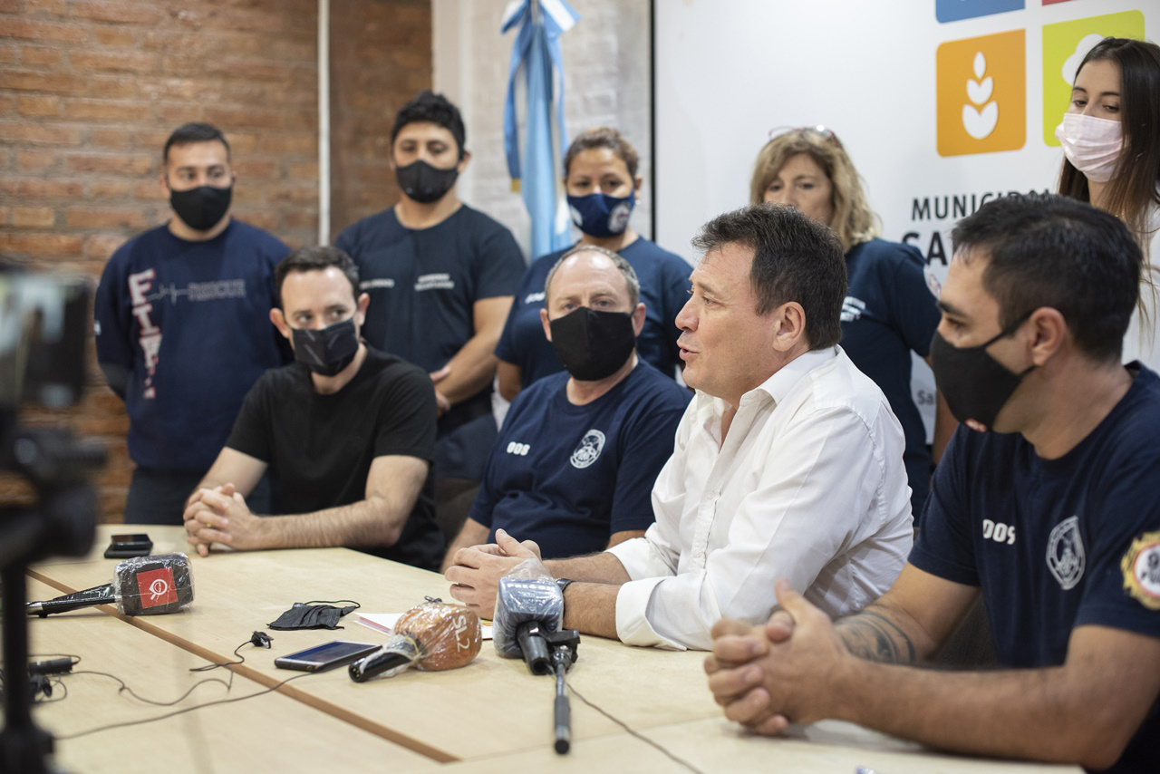 San Lorenzo: 1 mill&oacute;n de pesos a Bomberos Voluntarios para nueva autobomba