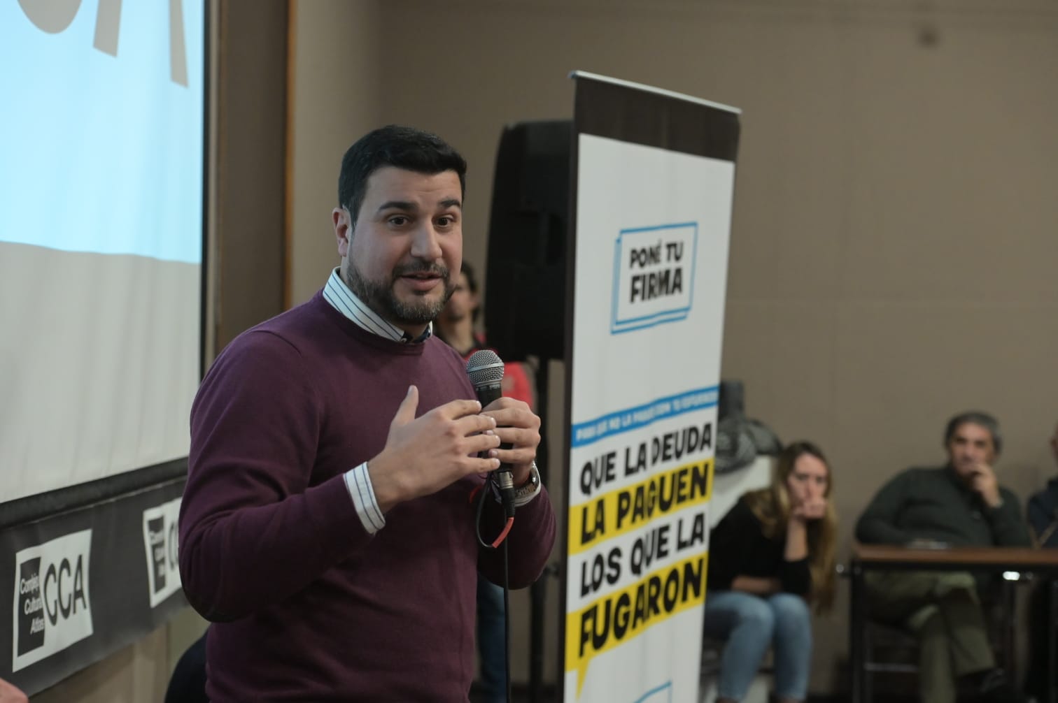 Marcos Cleri: «Porque acompa&ntilde;amos a Cristina vamos a ir por un sendero justicialista»