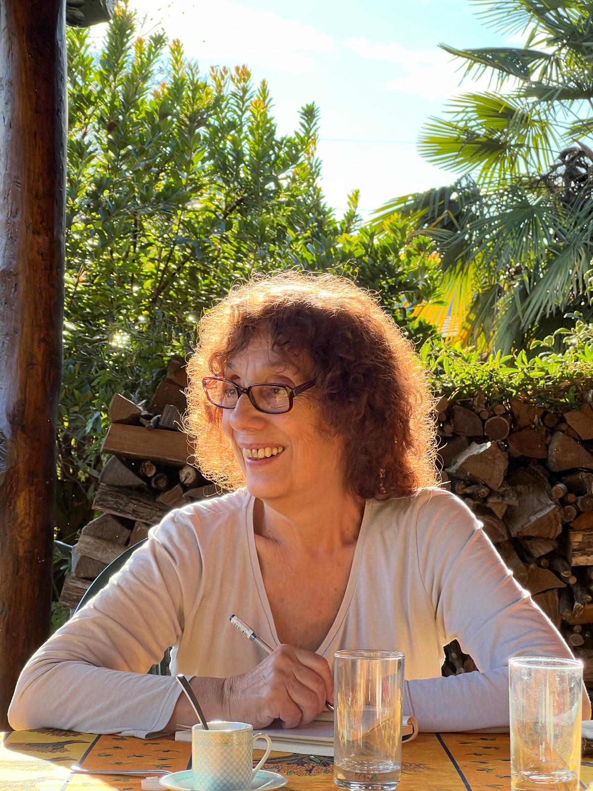 Agradeciendo a Alicia Ordóñez